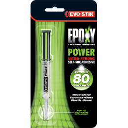 Epoxy power syringe